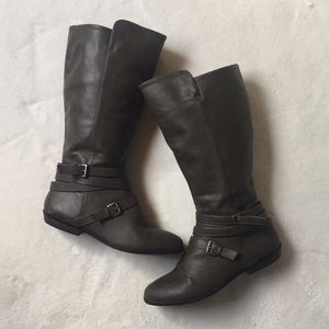 👢 BOOTS - Madden Girl Moto Wide-Calf Boots